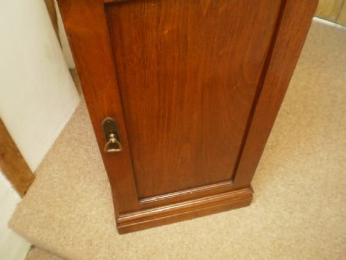 fig 2. Cabinet cupboard bedside Victorian walnut