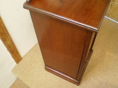 fig 2. Cabinet cupboard bedside Victorian walnut