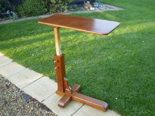 fig 4. Table bed or chair table reading Victorian Pine and Oak