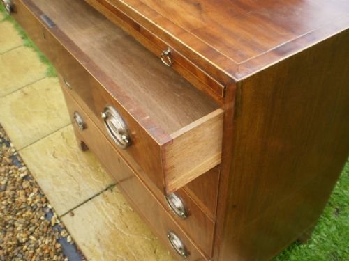 fig 3. Chest of drawers George III Mahogany bachelors chest c1790 small size