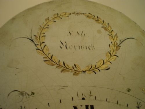 fig 3. Clock Longcase Grandfather George IV Mahogany Samuel Sly Norwich c1780
