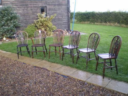 Chairs Victorian Windsor Wheelbacks Beech and Elm