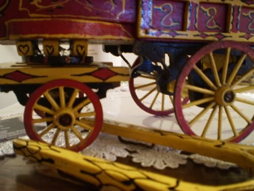 fig 3. Travellers Ledge caravan wagon scratch built c1910