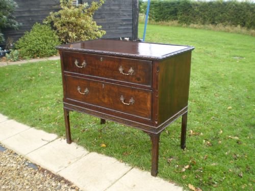 Chest of Drawers Sideboard Chest on Stand Victorian Mahogany Chippendale Carving