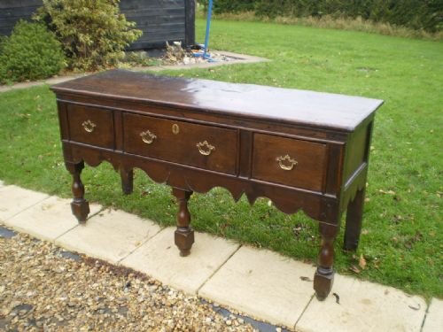 Dresser Early 18th Century Oak C1700
