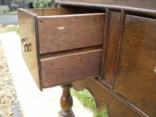fig 3. Dresser early 18th century Oak c1700