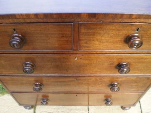 fig 3. Chest of drawers George Mahogany c1800