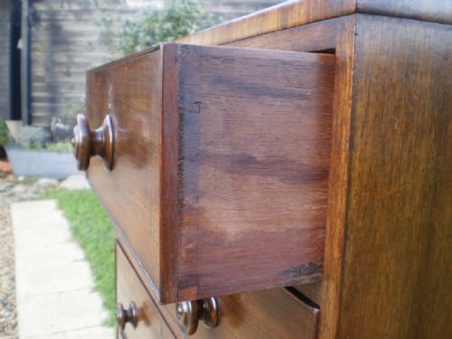 fig 4. Chest of drawers George Mahogany c1800