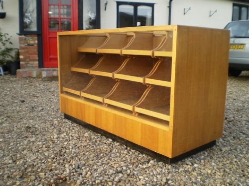 fig 3. Haberdashery cabinet chest of drawers shop display