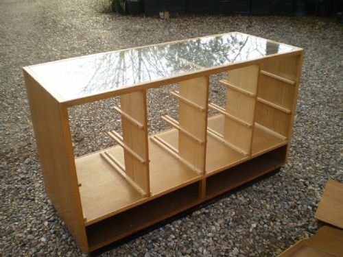 fig 4. Haberdashery cabinet chest of drawers shop display