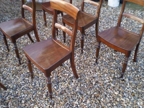 Chairs Regency Mahogany C1820 Set of 6