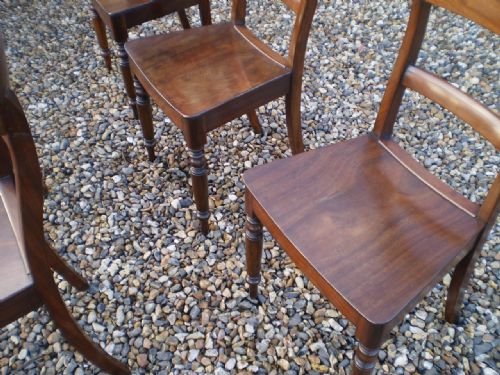fig 4. Chairs Regency Mahogany c1820 set of 6
