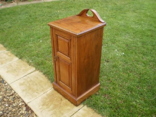 Cupboard Cabinet Bedside Victorian Walnut C1890