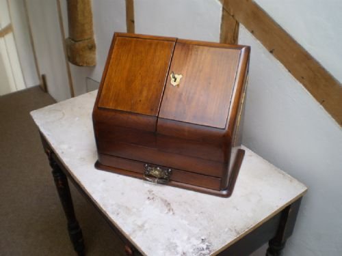 Correspondence Box Victorian Walnut C1890