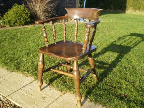 Chairs Victorian Smokers Bow Desk Chair C1890
