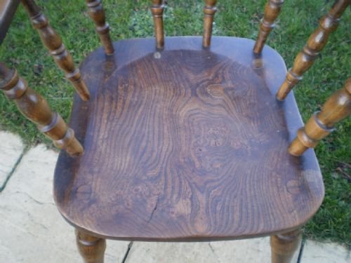 fig 3. Chairs Victorian smokers bow desk chair c1890
