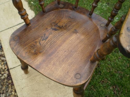 fig 1. Chairs Victorian smokers bow desk chair c1890