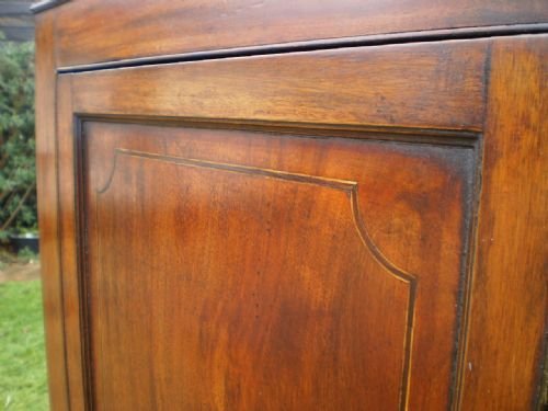 fig 2.
Cabinet corner cupboard George III Mahogany c1790