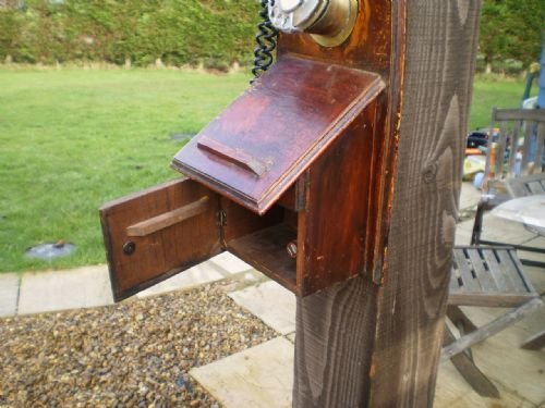 fig 4. Telephone Vintage 1920's fully converted BT approved