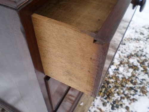fig 2. Chest of drawers linen press George III Mahogany c1780