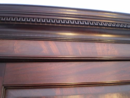 fig 4. Chest of drawers linen press George III Mahogany c1780