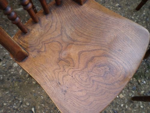 fig 1. chairs Victorian Windsor kitchen chairs c1870 East Yorkshire