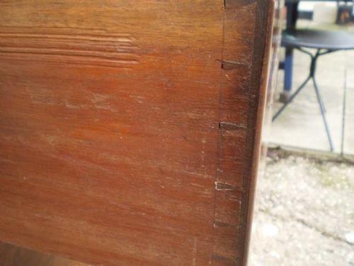 fig 4. Chest of drawers Victorian Military campaign c1860