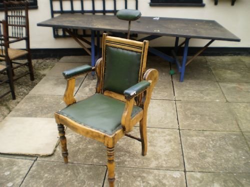 Chair Barbers Victorian Chair C1890