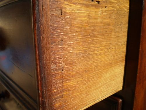 fig 4. Chest of drawers Victorian Mahogany c1880