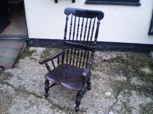 Chair Windsor Caister Chair Made by John Shadford Lincolnshire C1860 Beech/elm