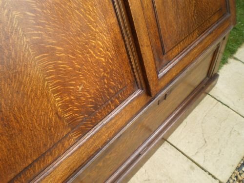 fig 3. Cupboard George III Oak folio architects plan chest c1780
