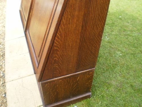 fig 4. Cupboard George III Oak folio architects plan chest c1780