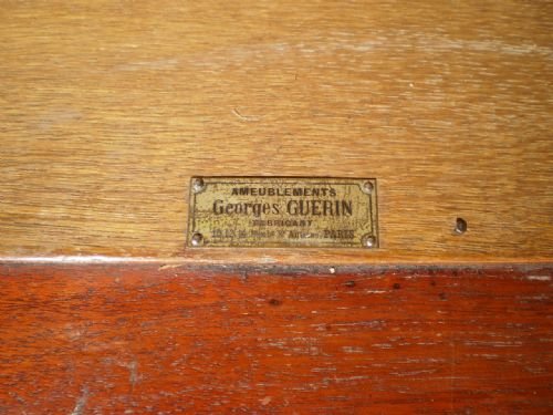 fig 4. Wardrobe French Satinwood and burr Elm Victorian Republic Georges Guerin c1890