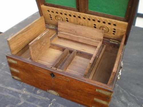 fig 3. Correspondence box writing Campaign Teak and Camphor c1880 William Cloudsley