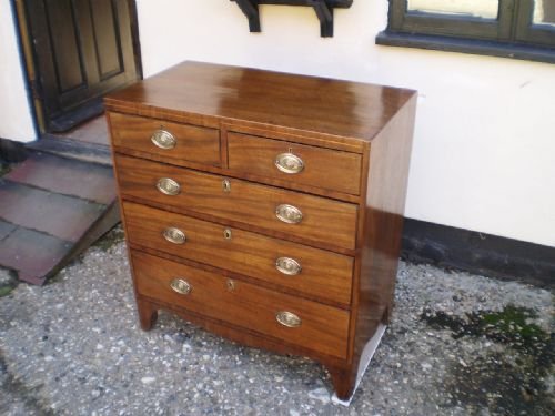 Chest of Drawers Very Small George III Mahogany C1790