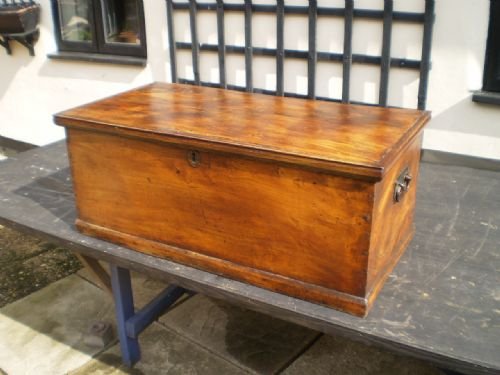 Chest Box Figured Elm George III C1790