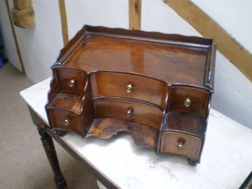 Chest of Drawers Jewelry Box George II Walnut C1750
