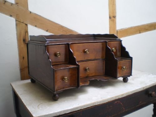 fig 2. Chest of drawers Jewelry box George II Walnut c1750