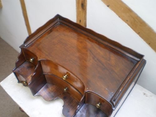 fig 3. Chest of drawers Jewelry box George II Walnut c1750