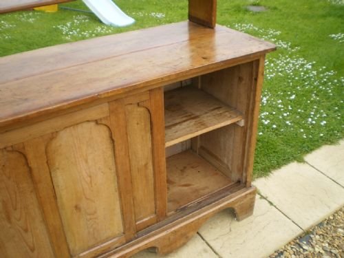 fig 3. Dresser Victorian Pine rustic c1880