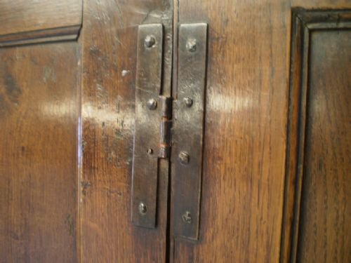 fig 2. Bed very rare 17th century Oak cupboard bed