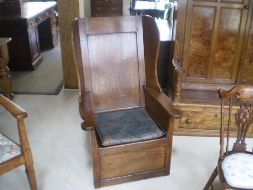 Chair Lambing Chair Oak George II C1750