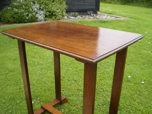 fig 2. Table lamp occasional Oak Art Deco c1920