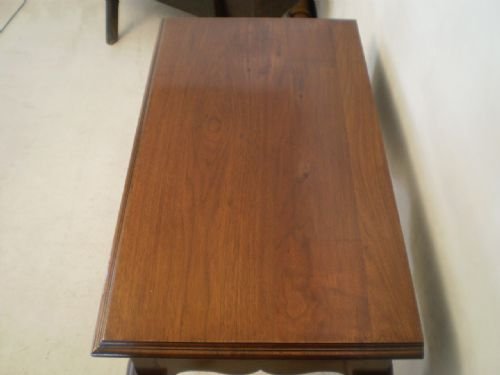 fig 1. Table Lowboy Walnut George III c1800