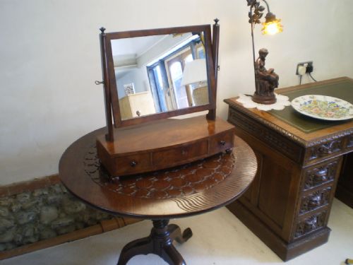 Mirror George III Mahogany Box Mirror C1790