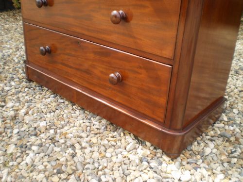 fig 3. Chest of drawers Victorian Mahogany c1880 fabulous condition