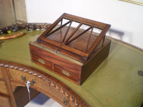 Artist Box Chest of Drawers Military Campaign Rare George III Mahogany C1790