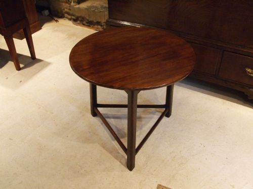 Table Cricket Table George III Mahogany C1800