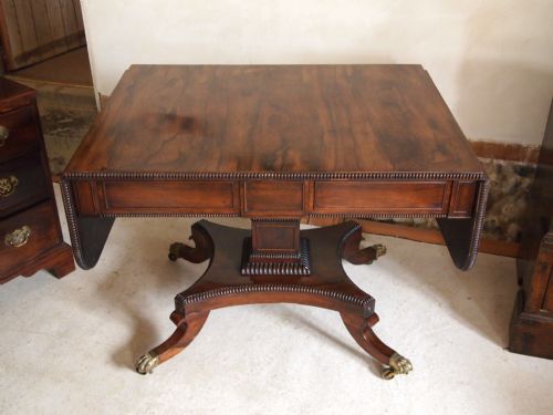 fig 2. Table Regency Rosewood Sofa table fine quality c1820