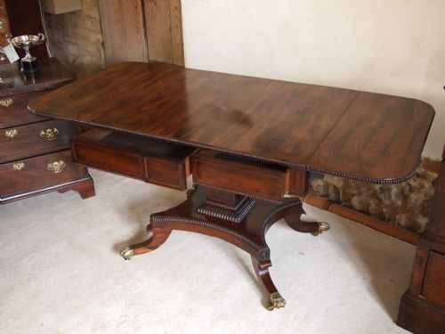 fig 4. Table Regency Rosewood Sofa table fine quality c1820
